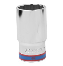 Головка торцевая глубокая двенадцатигранная 1/2", 33 мм KING TONY 423033M