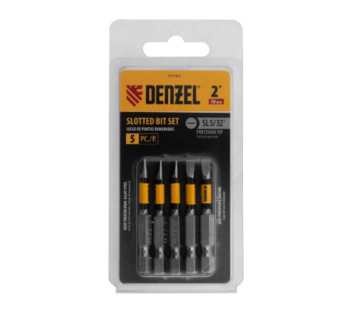 Бита SL4x50, 5 шт.// Denzel