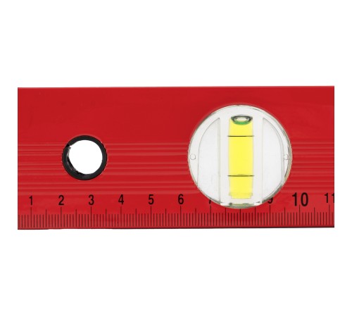 Уровень алюминиевый, 400 мм, 3 глазка, красный, линейка Matrix Уровень алюминиевый, 400 мм, 3 глазка, красный, линейка Matrix