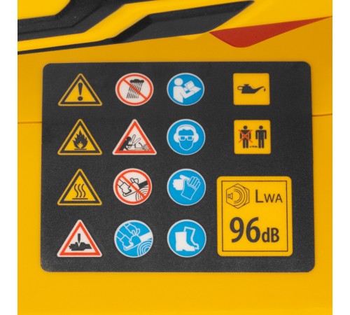 Цепная пила аккумуляторная бесщеточная RCS400-36, Li-ion, 36 В, 4 Ач, шина 400 мм Denzel