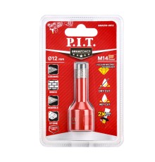 Коронка алмазная по керамограниту P.I.T. AMAS18-0012