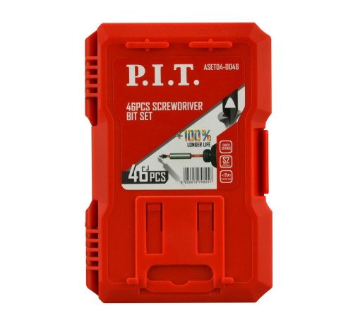 Набор бит с трещоткой P.I.T. ASET04-0046