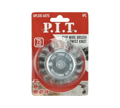 Кордщетка чашечная P.I.T. APLS10-A075