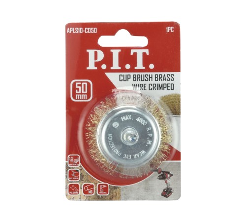 Кордщетка чашечная P.I.T. APLS10-C050