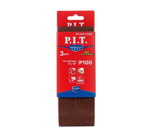 Лента шлифовальная P.I.T. APLS08-0100G