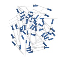 Заклепки 4.0 х 10 мм RAL 5005, синие, 50 шт Matrix