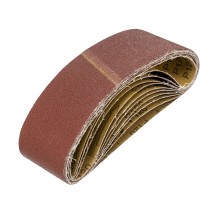 Лента абразивная бесконечная, P 120, 75 х 533 мм, 10 шт Matrix