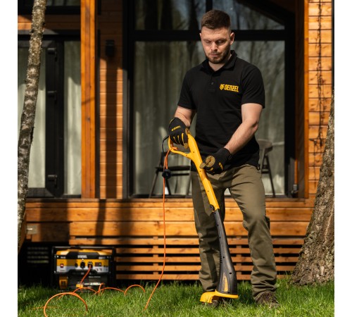 Удлинитель-шнур силовой Garden Series, ПВС, 10м, 1 розетка, 3 x 1 мм, Denzel