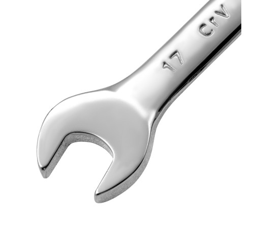 Набор ключей комбинированных, 6-19 мм, 8 шт, CrV, полированный хром Matrix