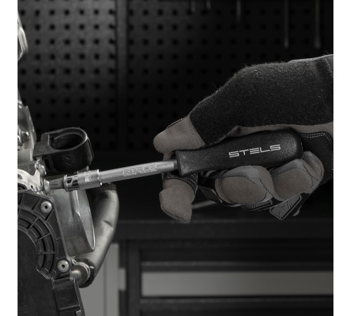 Набор инструмента, 1/2, Cr-V, S2, усиленный кейс, 58 предметов Stels