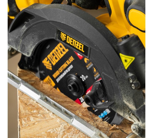 Пильный диск по дереву ф165 х 20 мм, 20 зубьев Denzel