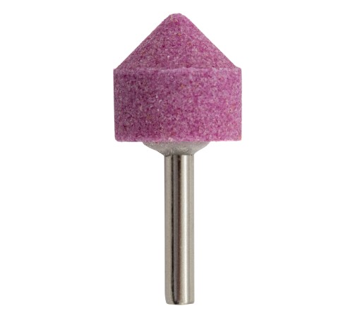 Шарошка абразивная, конус, 25 x 25 x 6 мм, F46, 3 шт Matrix