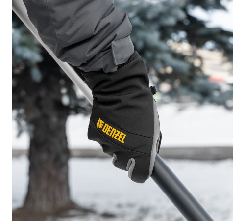 Перчатки универсальные, двойные, работа с сенсорным экраном, размер 9 Denzel