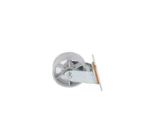 Колесо большегрузное поворотное SCS 55 125 мм чугунное (F)