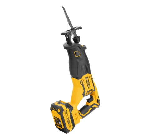 Пила сабельная аккумуляторная бесщет. RS-250, Li-Ion, 20 В Denzel