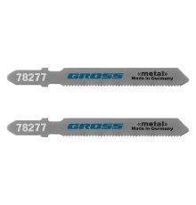 Полотна для электролобзика  по металлу, 2 шт,( 3111-T118A ) Gross