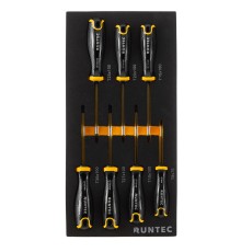 RUNTEC RT-SD1TE7 Набор отверток RUNTEC S2 TORX в ложементе EVA, 7 предметов RUNTEC RT-SD1TE7 Набор отверток RUNTEC S2 TORX в ложементе EVA, 7 предметов
