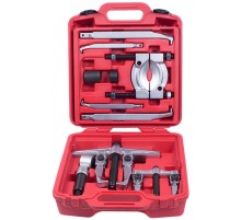 Съемник подшипников 30 т, 2-х захватный, сегментного типа, кейс, 14 предметов МАСТАК 104-12030C