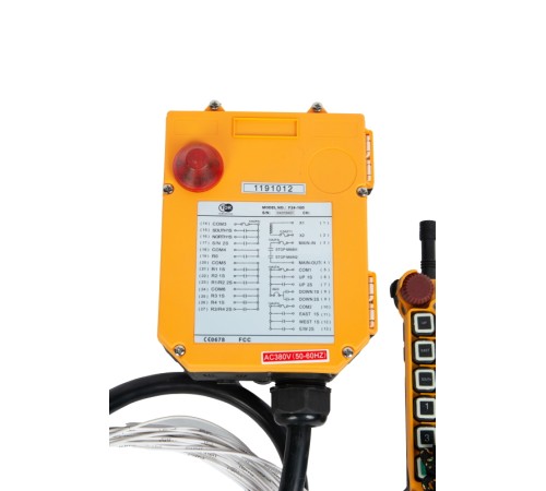 Комплект радиоуправления TOR F24-10D (380 В, 10-кноп, двухскоростной)