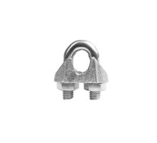 Зажим канатный TOR ф=6 мм DIN 741 (Q) Зажим канатный TOR ф=6 мм DIN 741 (Q)