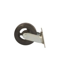 Колесо большегрузное поворотное SCd 63 150 мм обрезиненное (F)