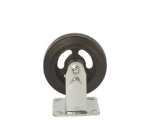Колесо большегрузное неповоротное FCd 63 150 мм обрезиненное (F)