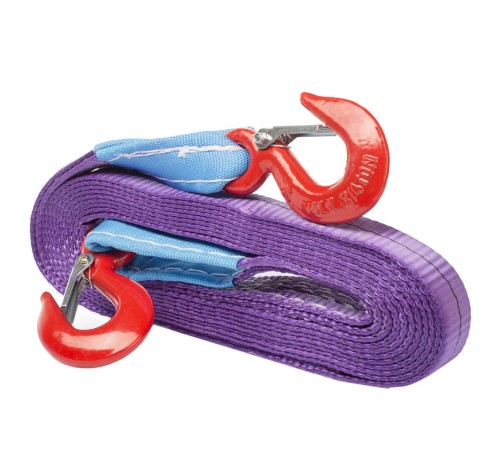 Буксир текстильный ленточный 5,0 т 5,0 м (крюк-крюк)