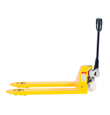 Тележка гидравлическая 1500 кг 2400 мм нейлоновые колеса TOR PWH35-II