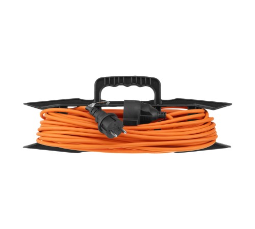 Удлинитель-шнур силовой Garden Series, б/з, ПВС, 20м, 1 розетка, 2 x 1 мм, Denzel