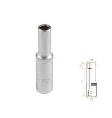 Головка торцевая глубокая шестигранная 1/4", 5,5 мм AFFIX AF00120055