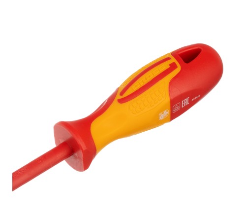 Отвертка диэлектрическая SL5.5 х 125 мм, CrMo, до 1000 В, двухкомпонентная рукоятка Gross