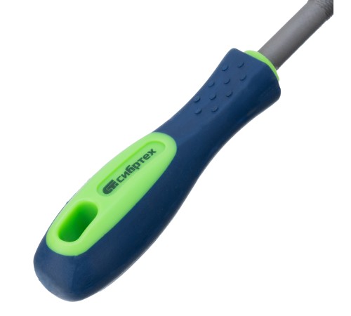 Напильник, 300 мм, круглый, двухкомпонентная рукоятка, №2 Сибртех