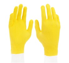 Перчатки Нейлон, 13 класс, цвет лимон, L