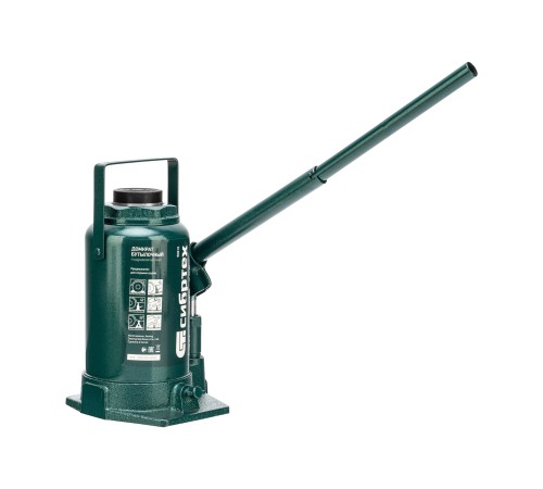 Домкрат гидравлический бутылочный, 30 т, 245-385 мм Сибртех