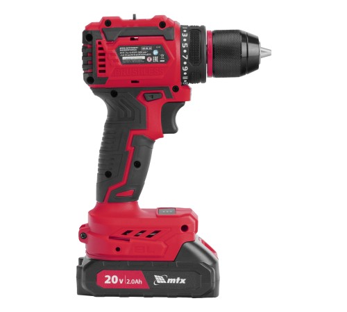 Дрель-шуруповерт аккумуляторная бесщет. CDS-BL-20, Li-Ion, 20 В// MTX