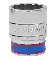 Головка торцевая стандартная двенадцатигранная 3/4", 34 мм KING TONY 633034M