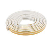 Уплотнитель, 24 м, профиль "D", белый Сибртех