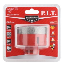 Коронка алмазная по керамограниту P.I.T. AMAS18-0068