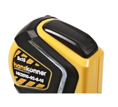 Рулетка 3x19мм, автостоп, двухстор., нейлон, супермощный магнит, Hanskonner Рулетка 3x19мм, автостоп, двухстор., нейлон, супермощный магнит, Hanskonner