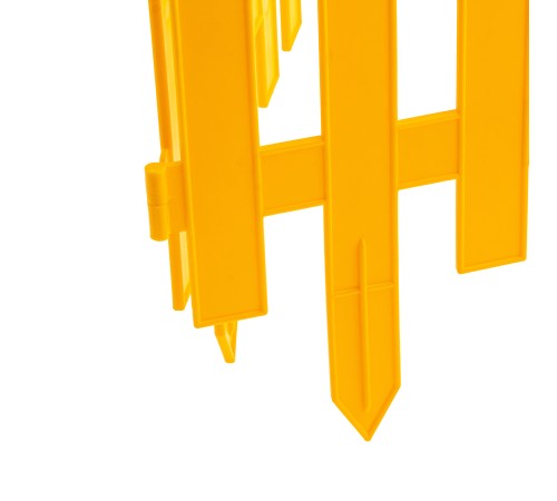 Забор декоративный "Рейка", 28 х 300 см, желтый, Palisad Забор декоративный "Рейка", 28 х 300 см, желтый, Palisad