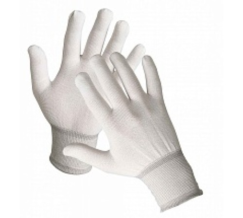 Перчатки нейлоновые, белые Перчатки нейлоновые, белые