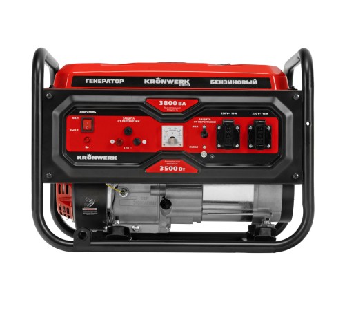 Генератор бензиновый LK-3800R, 3,8 кВт, 230В, ручной стартер Kronwerk Генератор бензиновый LK-3800R, 3,8 кВт, 230В, ручной стартер Kronwerk