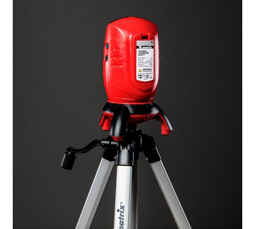 Уровень лазерный ML01T, дальность 10 м, точность ± 0.5 мм. / 1 м, длина волны 650 нм, проекция 1 вертикальная 1 горизонтальная плоскость, резьба под штатив 5/8