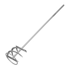 Миксер для красок и штукатурных смесей, 100х10х600мм, шестигранный хвостовик Сибртех