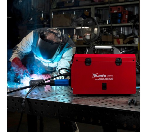 Аппарат инвертор. полуавтомат. cварки MIG-160S, 160A, ПВ 60%, катушка 5 кг MTX