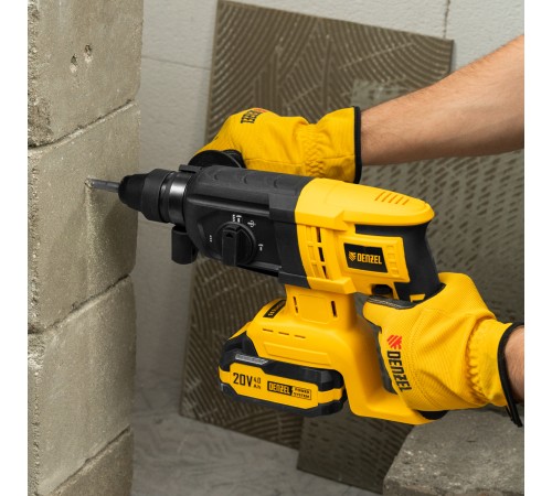 Перфоратор аккумуляторный бесщет. RHH-BL-20-28, 3 Дж, Li-Ion, 20 В// Denzel