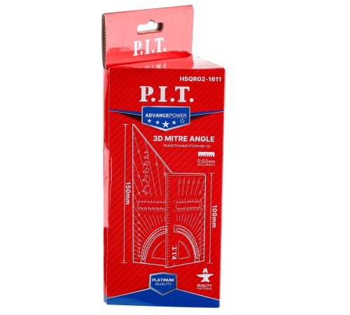 Угольник трёхмерный P.I.T. ADVANCE HSQR02-1611