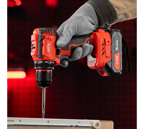 Дрель-шуруповерт аккумуляторная бесщет. CDS-BL-20, Li-Ion, 20 В// MTX