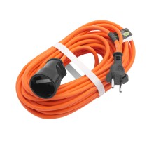 Удлинитель-шнур силовой 15 м, 10A, тип УХ10, 1 розетка, Сибртех