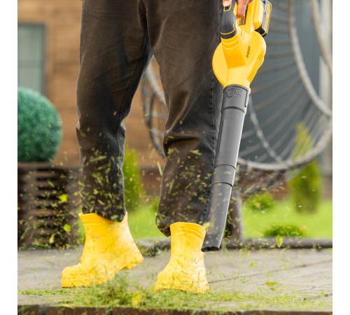 Воздуходувка аккумуляторная, AB-500, 65 м/с, 500 м³/ч, Li-Ion, 20 В Denzel